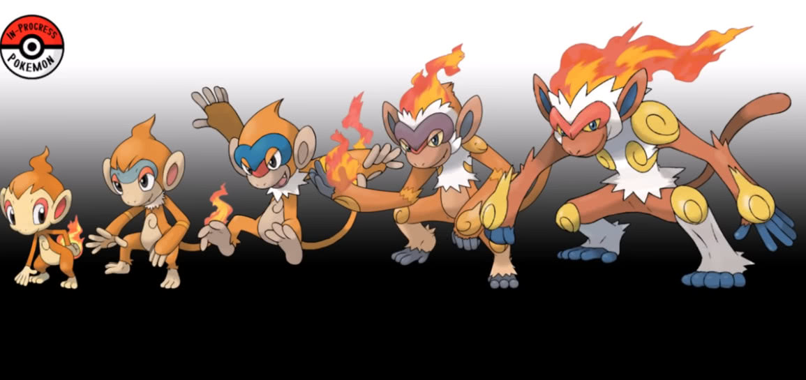 完整的神奇宝贝进化过程,原来神奥地区的御三家是这么进化的