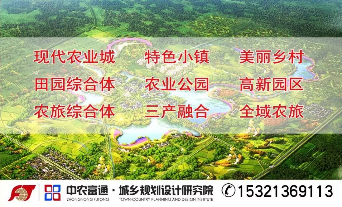 休闲农业特色小镇规划设计