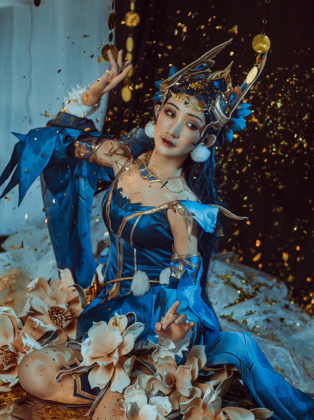 白:庚旻 ,蓝:人中聋疯许陌蓁 ,摄后:genji-云溪溪