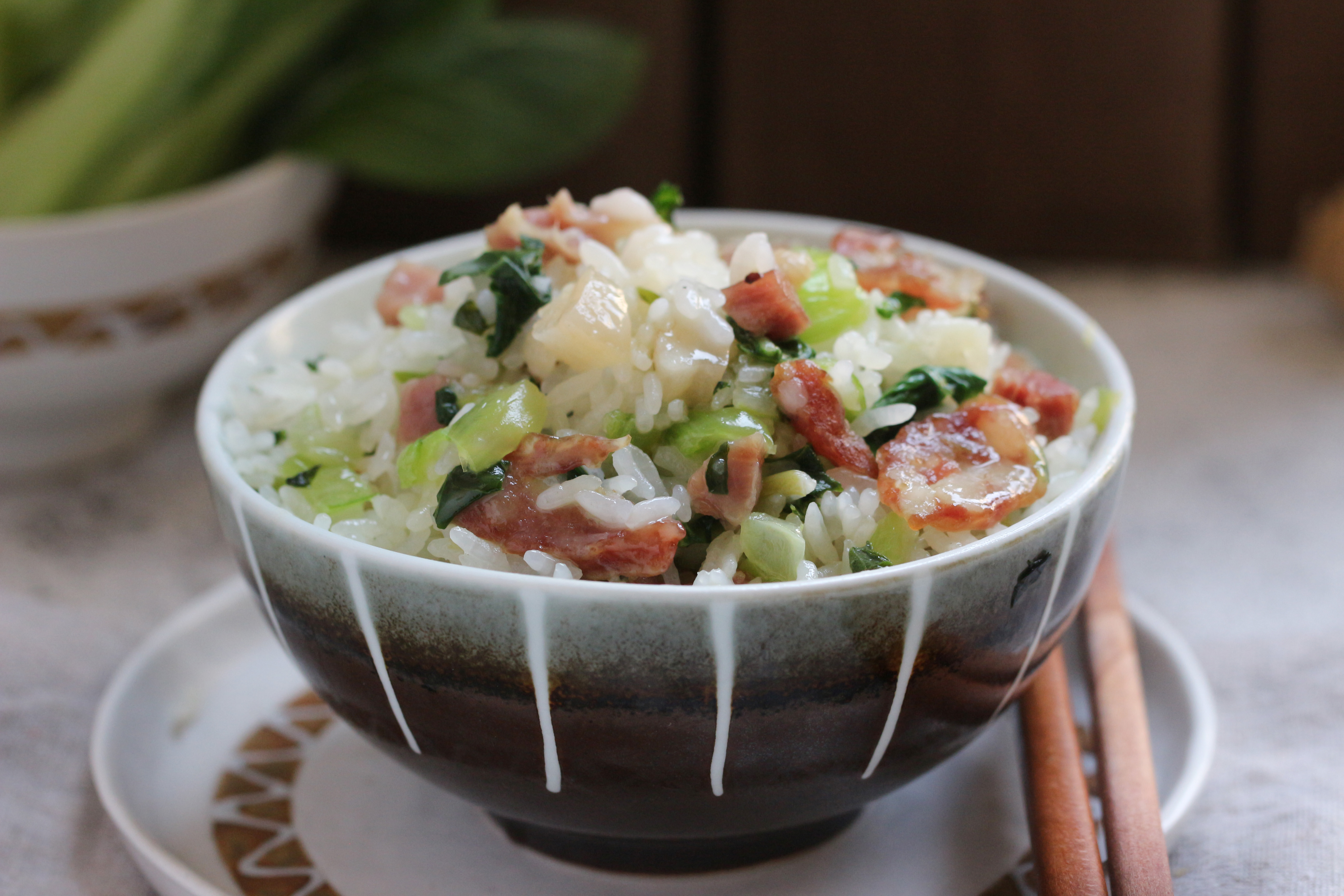 经典老上海的菜饭,一定不能少了这勺油,咸香四溢好香呀!