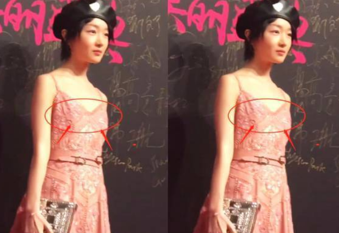 周冬雨终于高调一回,无p图"蚕豆胸"成焦点,羡慕不来!