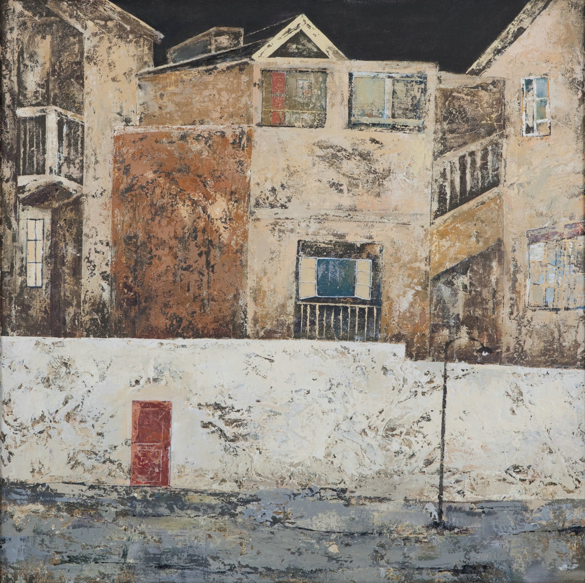 画家袁景——城市空间油画系列作品