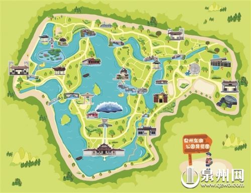 泉州市区东湖公园智慧导览系统开始公测 多种服务上线