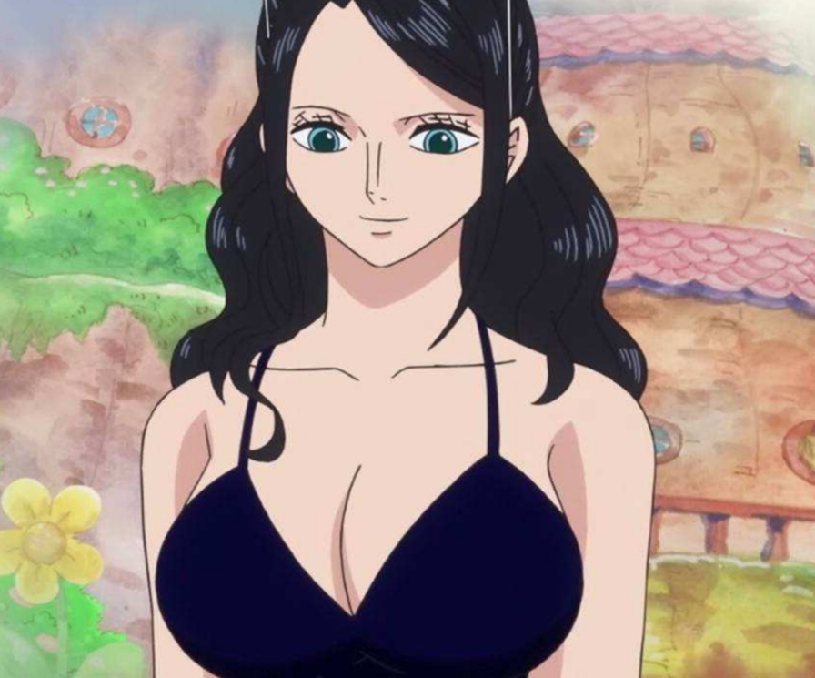 《海贼王》七大美女排行榜:第三名:妮可·罗宾,罗宾拥有黑色长发,立体