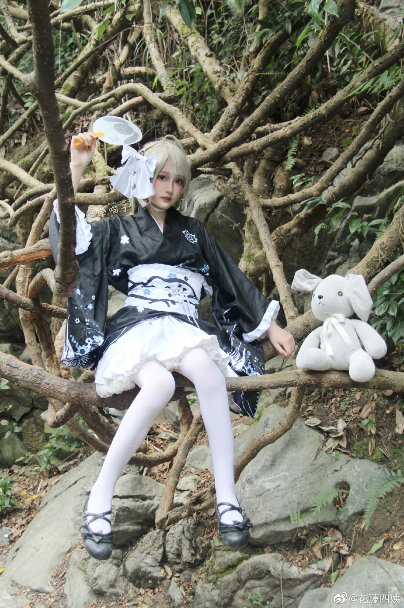 妹子还原夏日祭浴衣版穹妹,好看又养眼