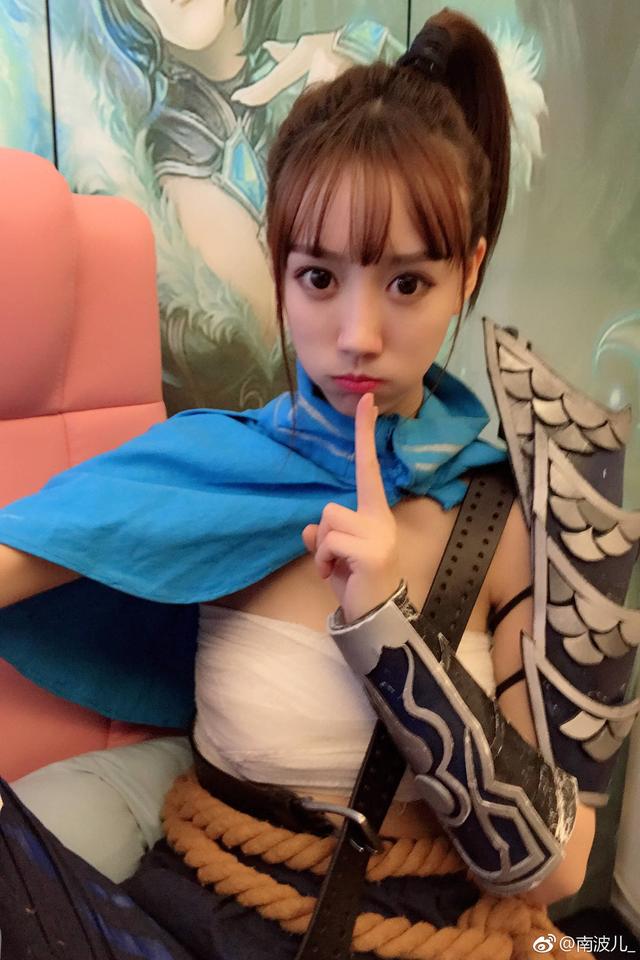 英雄联盟辣妈南波儿 这个身材你能看出来?