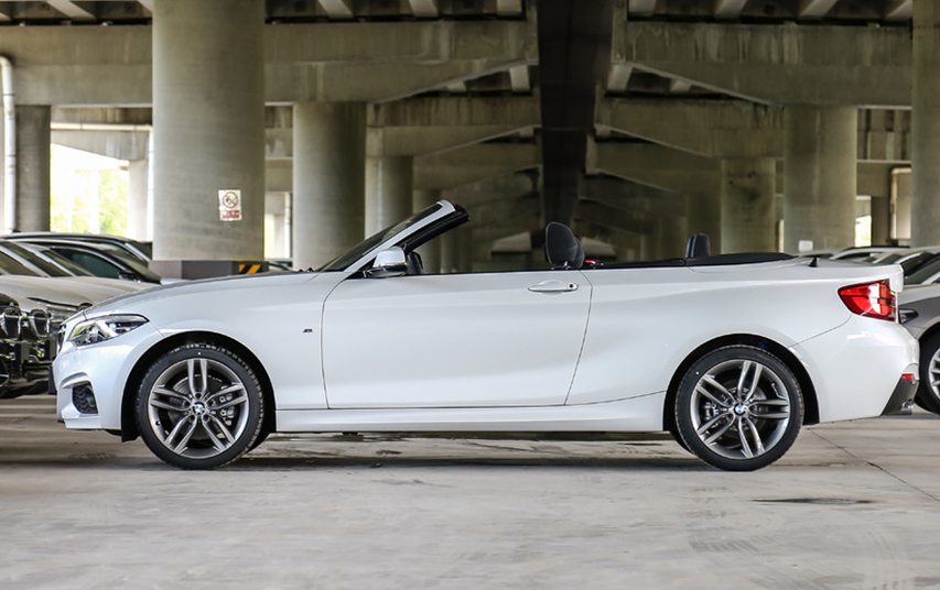 宝马2系敞篷225i 敞篷轿跑车 m运动型的欣赏与品读