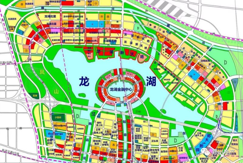 郑州北龙湖楼盘地图图片