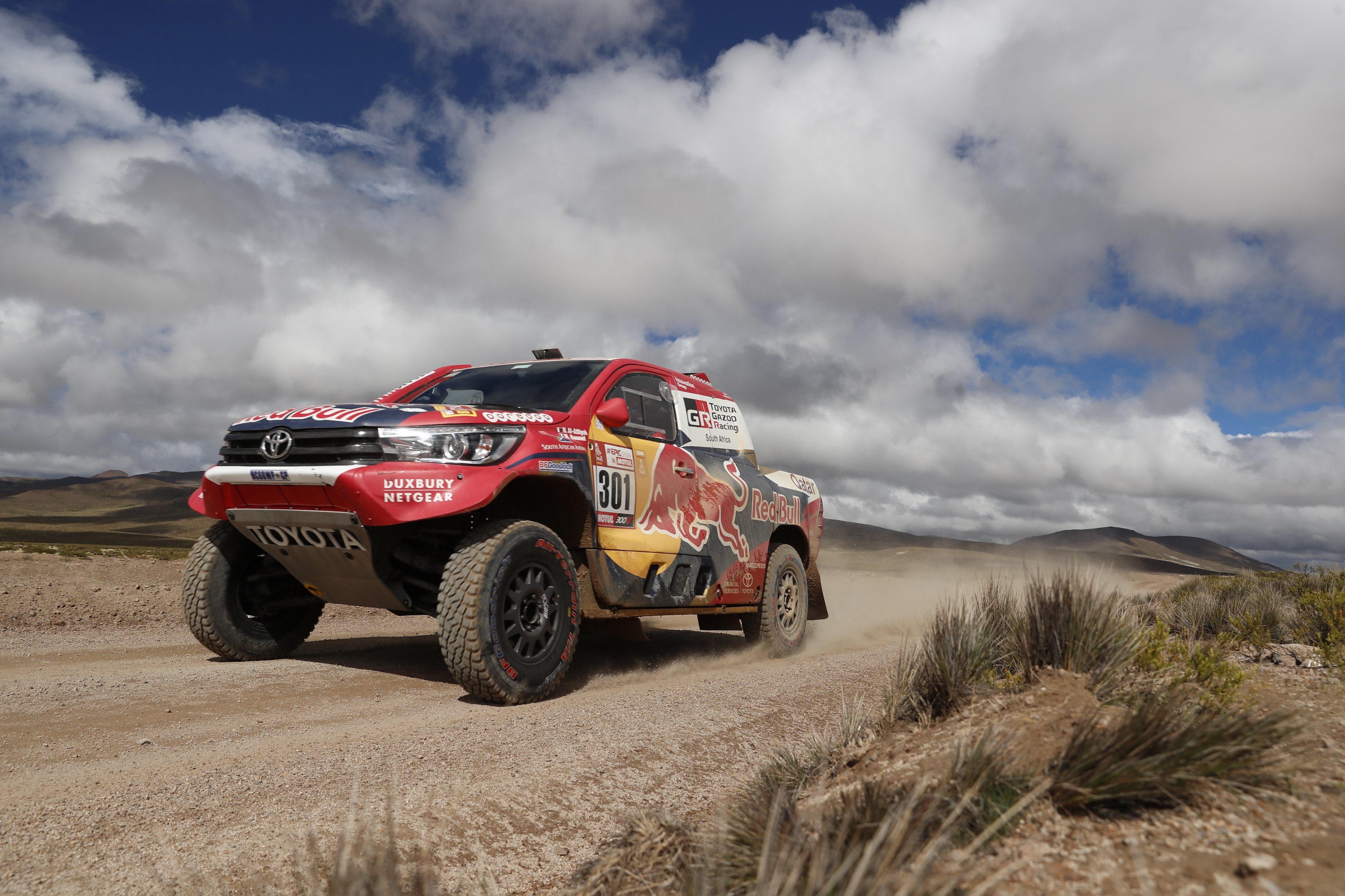 [7](外代二线)赛车——达喀尔拉力赛第六赛段结束