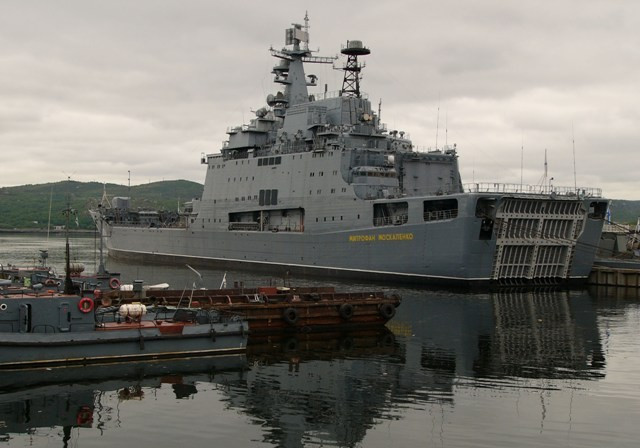 世界最大坦克登陆舰——俄罗斯1174型"伊万·罗戈夫"级