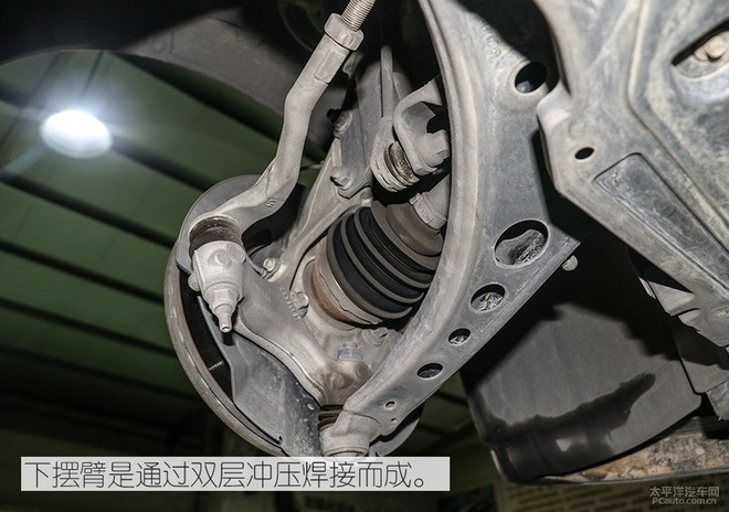 别克君威底盘解析 追求更极致的轻量化