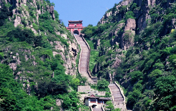 泰山实景真实照片图片