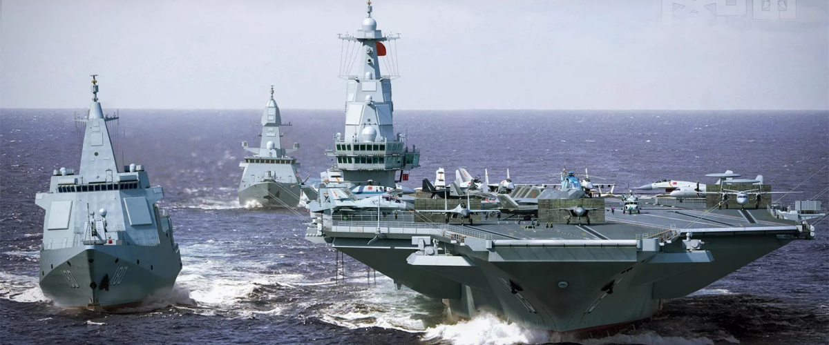 遥想十年后中国海军,或有5个航母编队?美海军连忙调整兵力结构