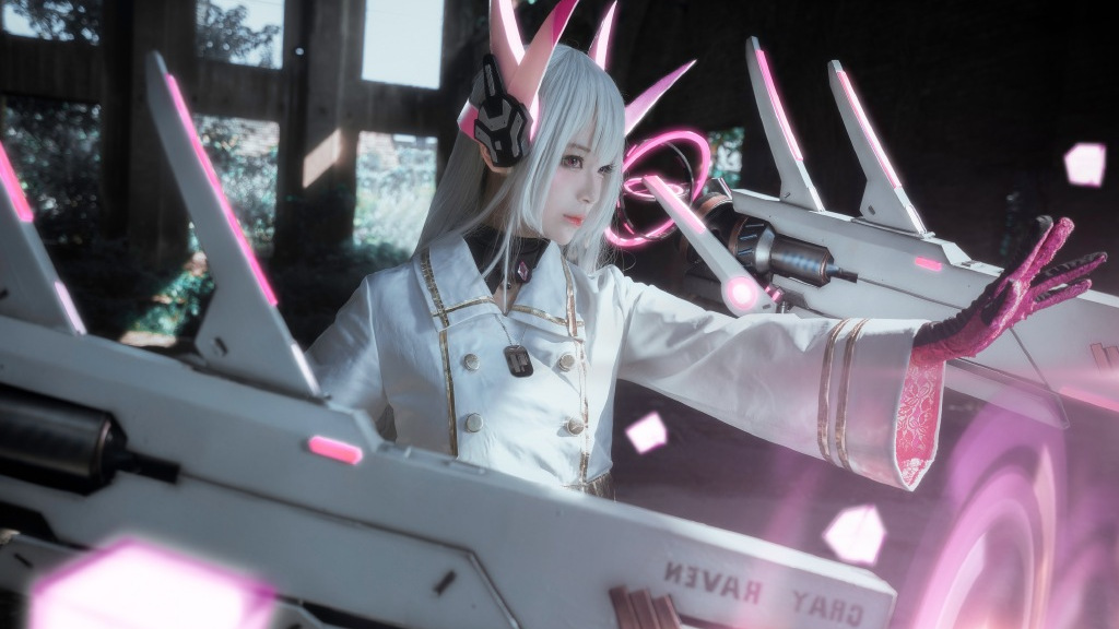 战双帕弥什丽芙cos:指挥官,我是丽芙,一定会帮上忙的