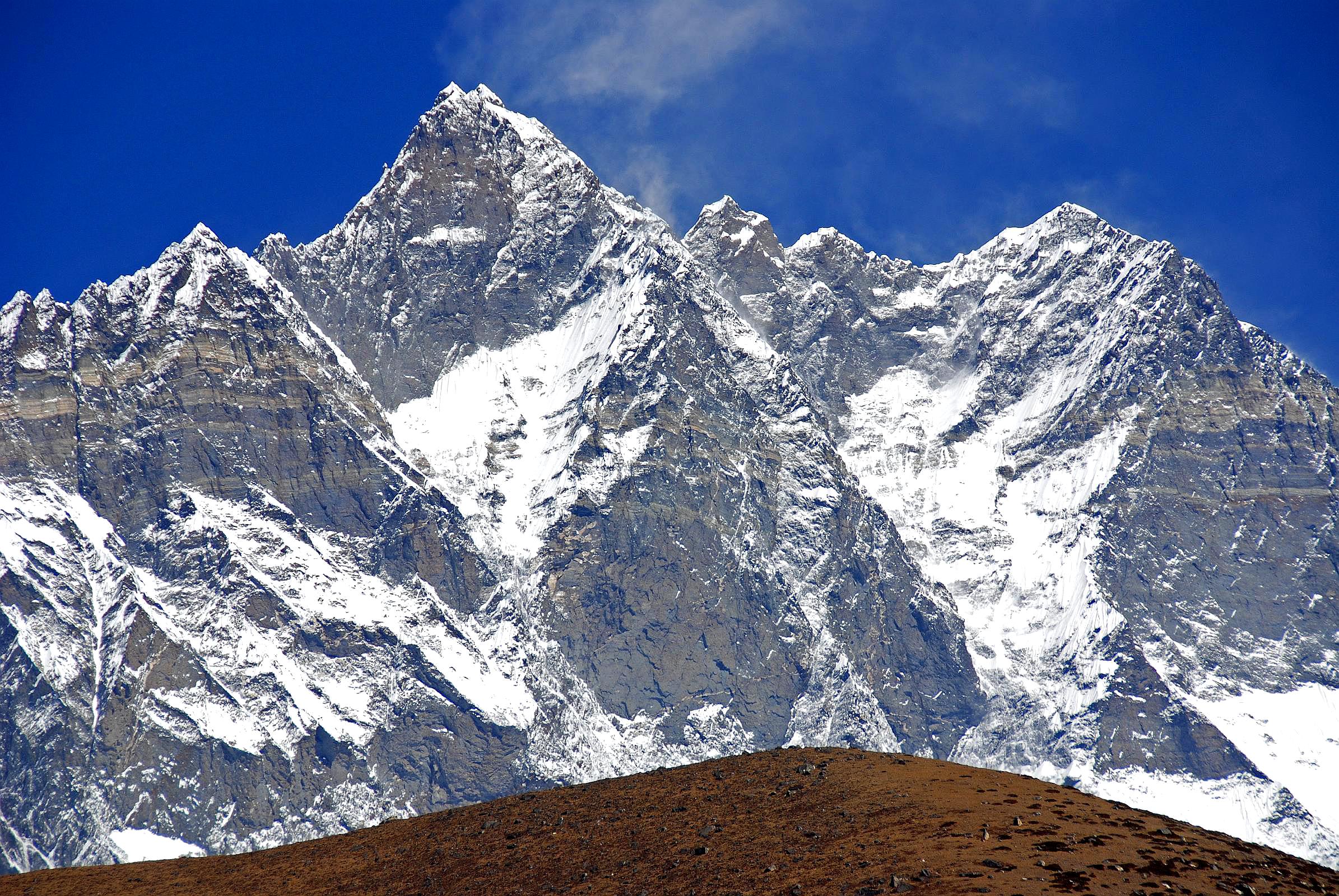 top6:卓奥友峰8188米; 这是世界上第六高的山,和其他所有比它高的山一
