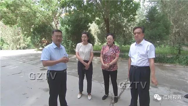 市委常委,宣传部部长李丽在瓜州县调研宣传思想文化工作