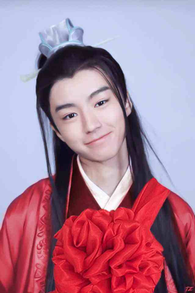 古装红衣男神,王俊凯惊艳,鹿晗肖战清秀,图三有点"辣眼睛"