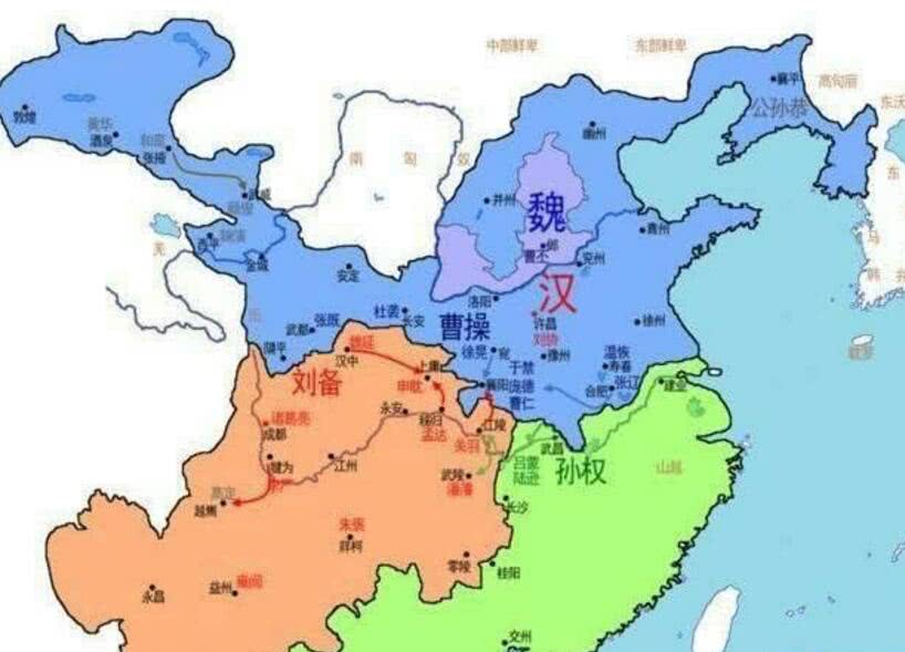 鼎盛时期的蜀国到底有多强?这张地图说明了一切