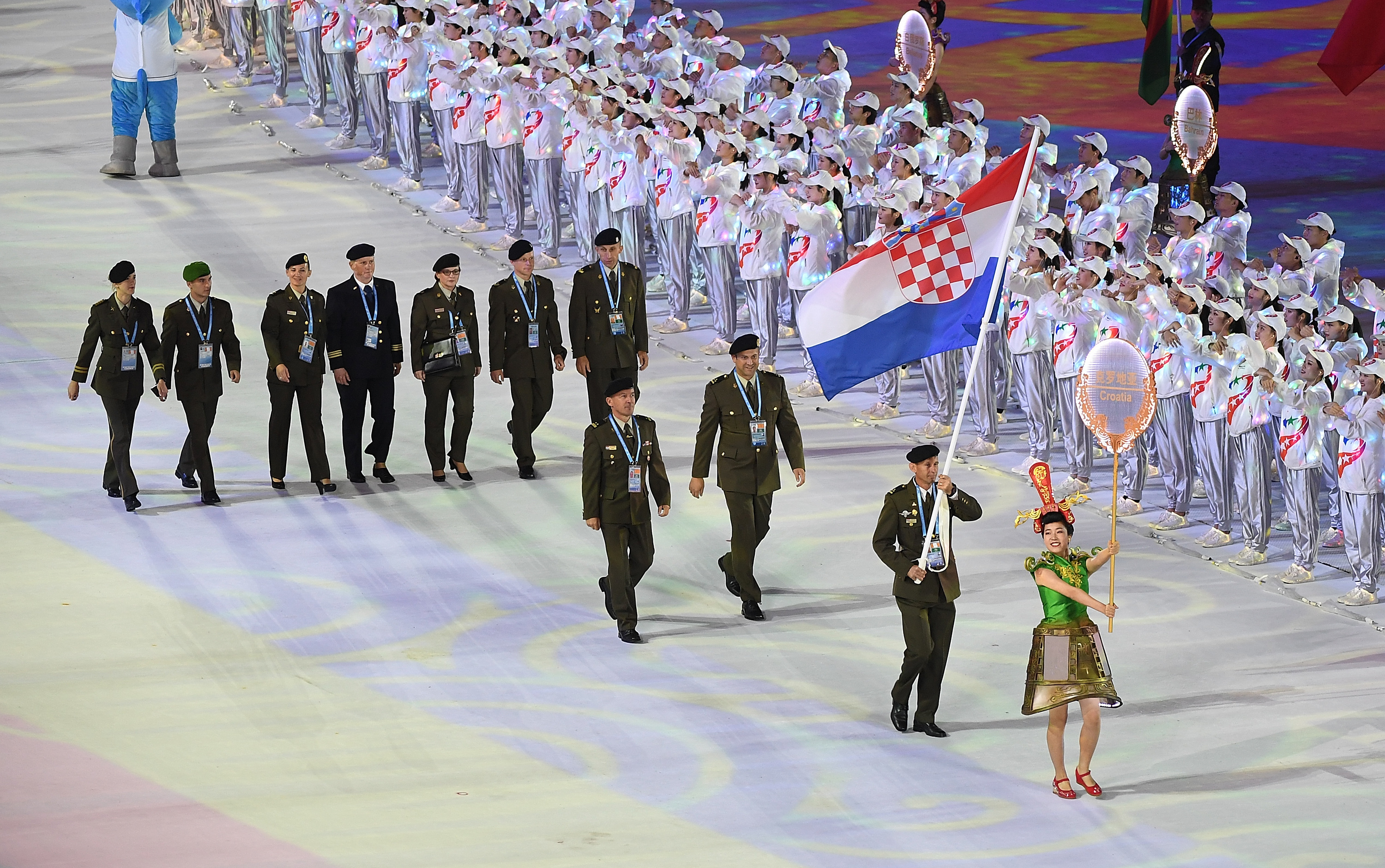 第七届世界军人运动会在武汉开幕