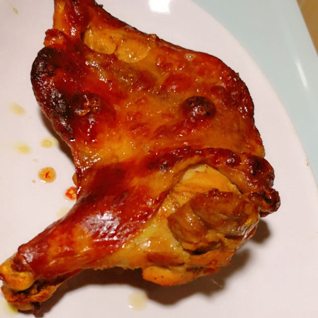 自制烤鸡腿,外焦里嫩,皮脆肉香,馋死人了