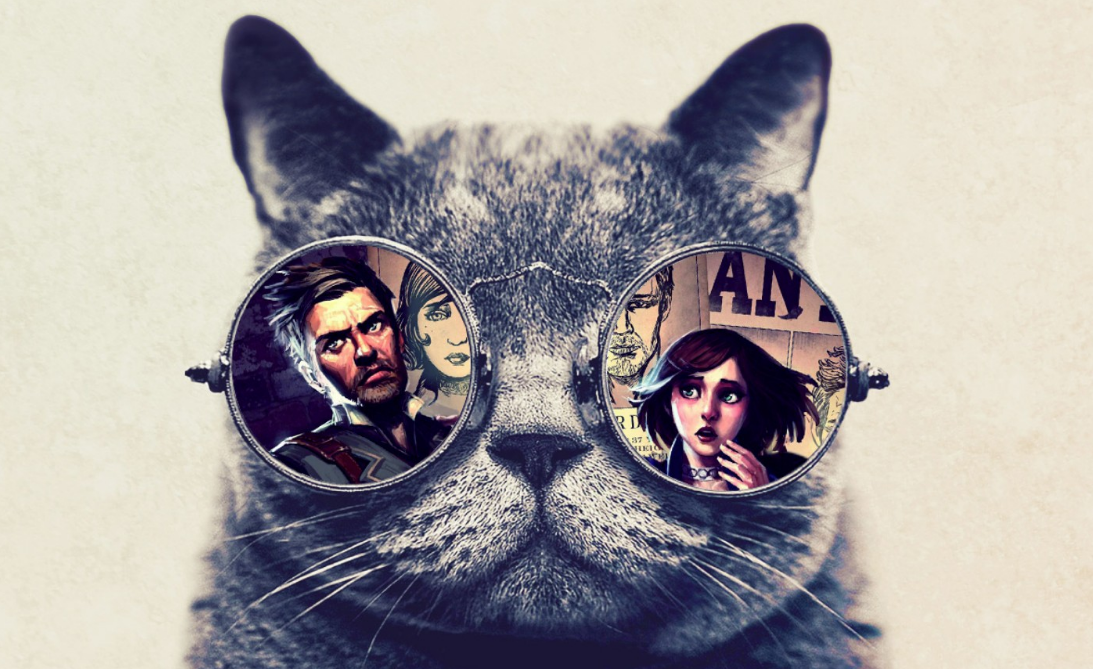 在可爱的猫咪 戴上眼镜后也是酷的不要不要的!