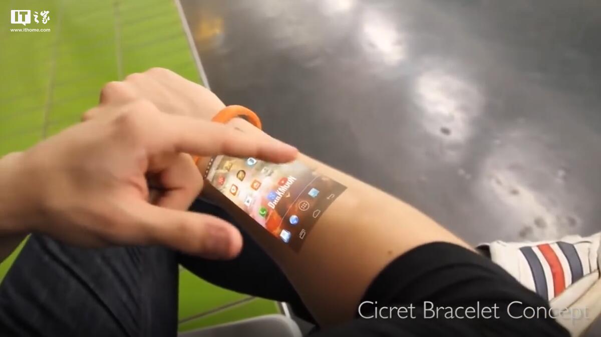 黑科技lumiwatch智能手表:投屏操作