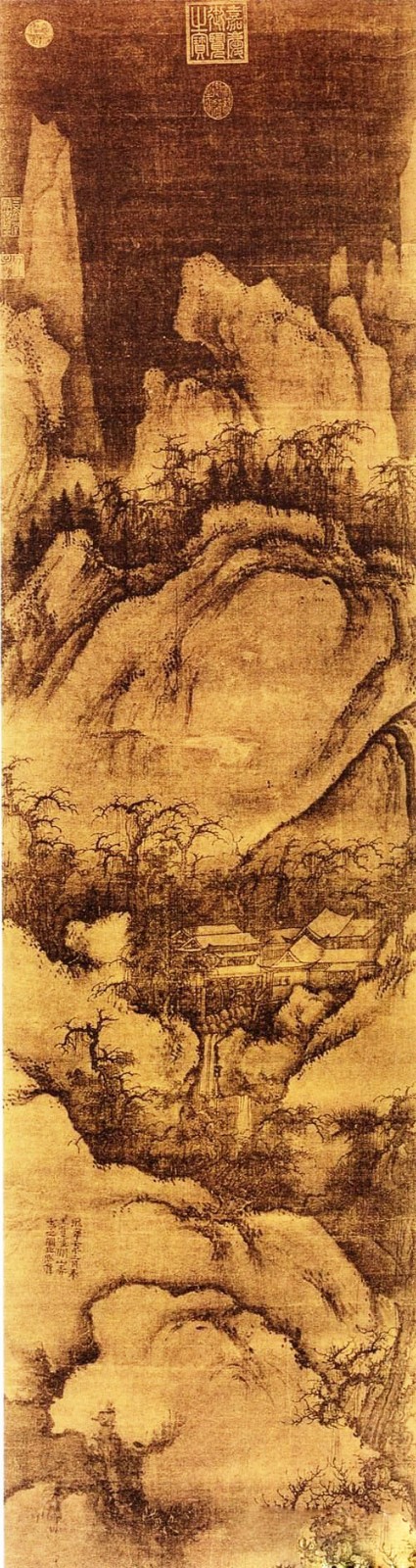 北派山水大师郭熙学李成开"李郭画派,创"三远"构图法