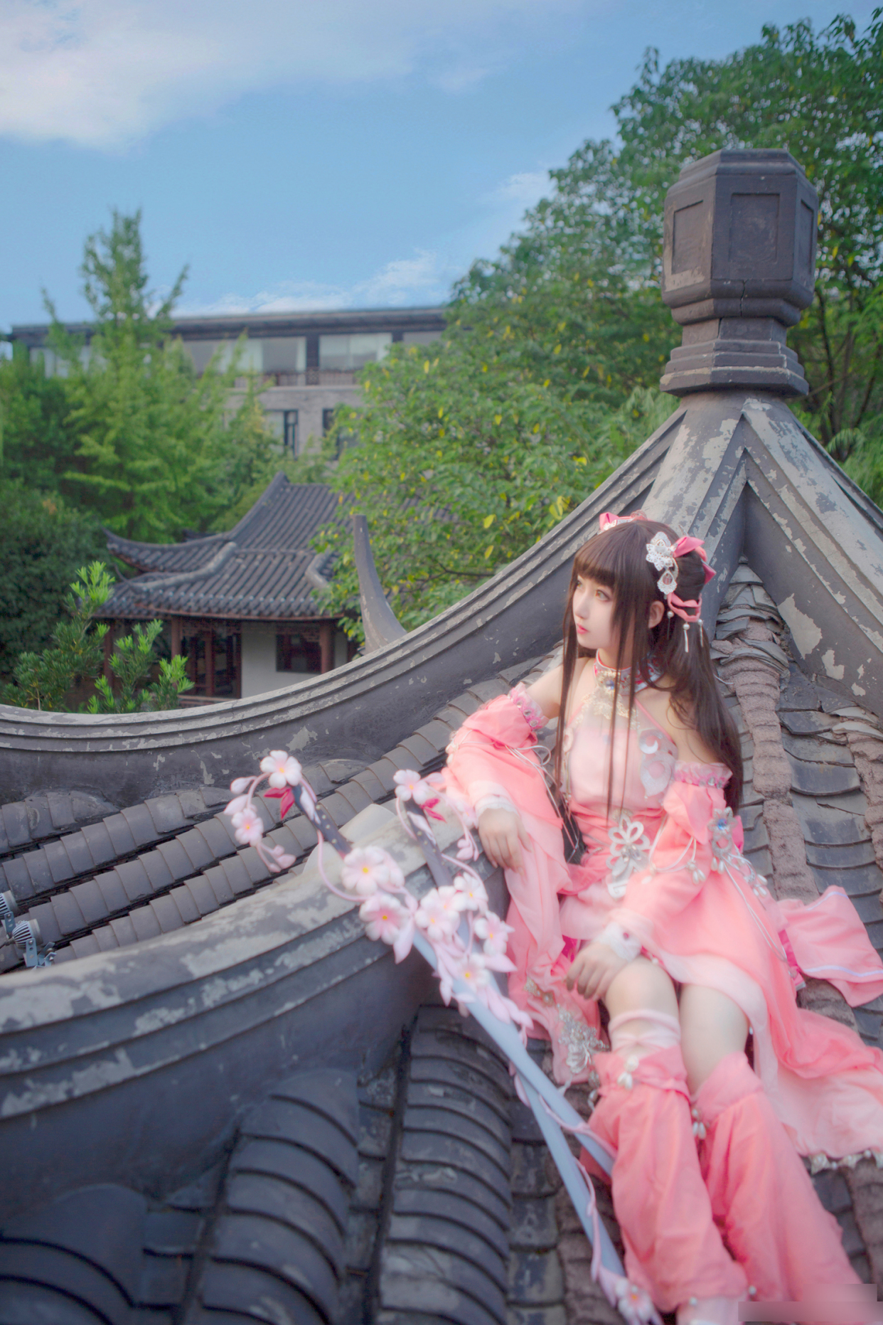 三组漂亮的古装cos作品!来自国人妹子扮演的剑网情缘3七秀派角色