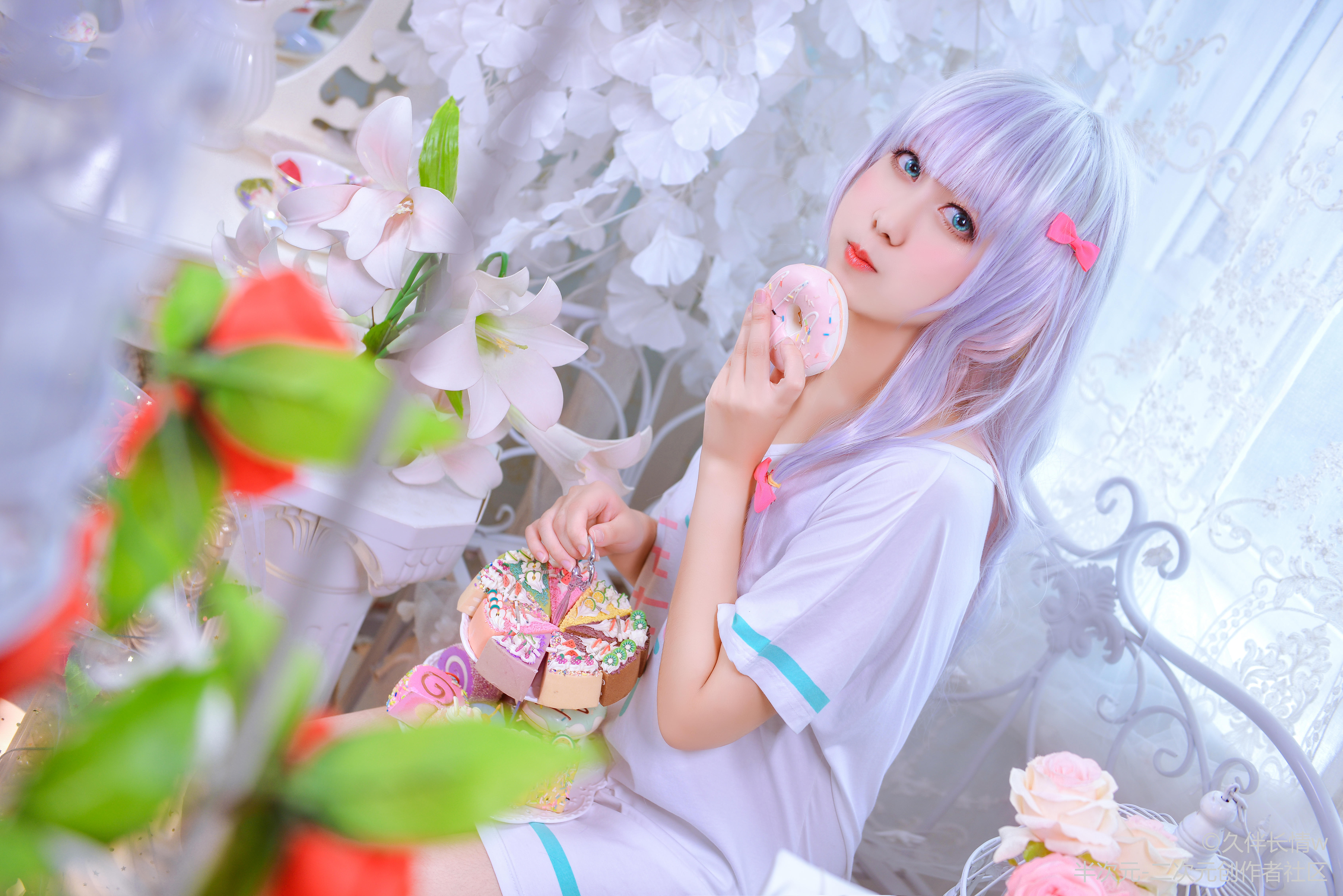 和泉纱雾cosplay 小姐姐真是萌系美少女!高度还原了角色