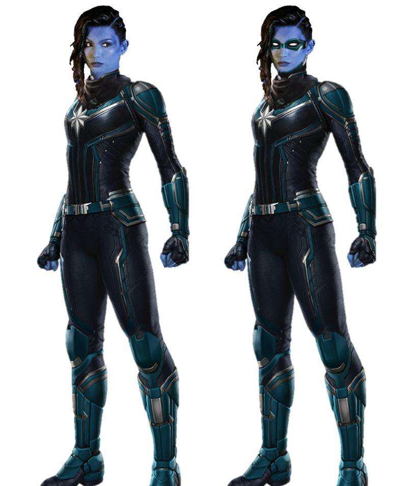 《惊奇队长》反派 密涅瓦博士 扮演者-嘉玛·陈 登上英国杂志封面