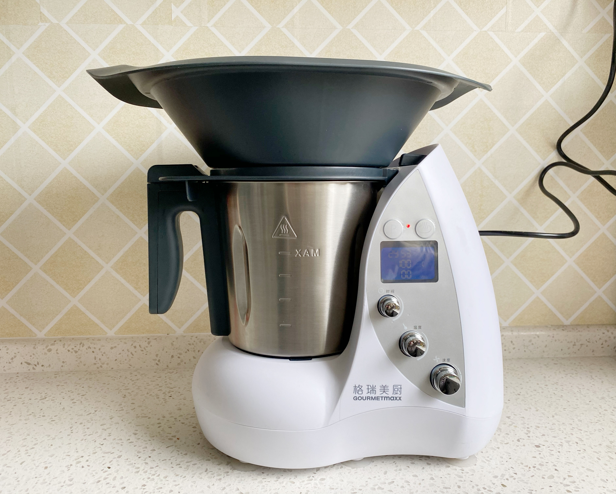 教你12分钟快速豆浆,味道香浓无豆渣