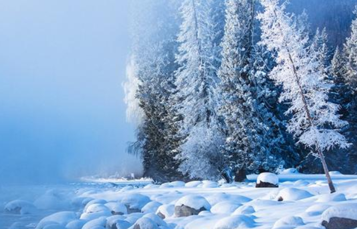 旅游:冬天想看雪景,就来喀纳斯吧,厚厚积雪超漂亮.