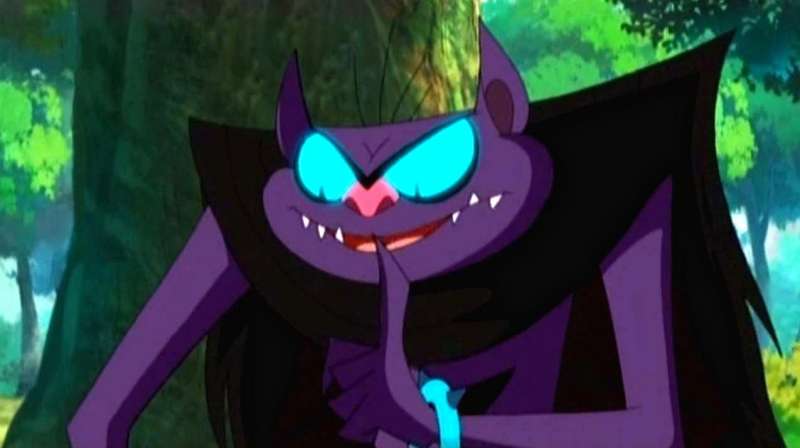 大角牛：小飞侠没想到蝙蝠魔说大角牛不是感冒就是牛瘟，太意外了