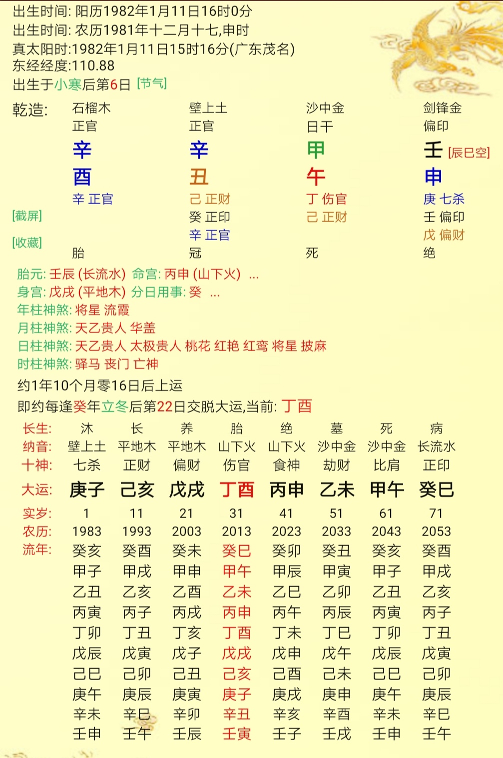 日主无根的八字,必定担当不起过重的财官