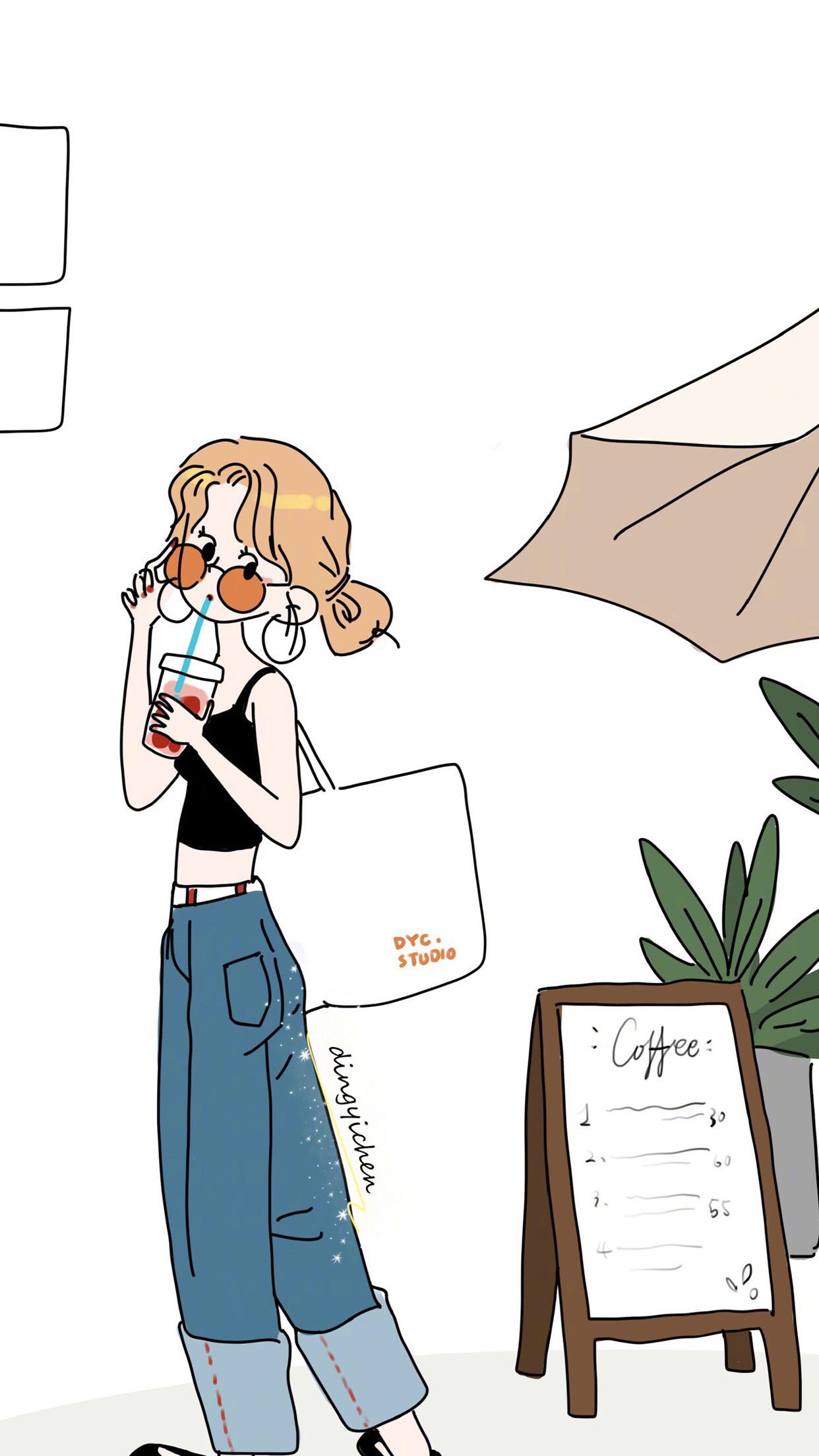 超级可爱壁纸合集:小清新风格有人喜欢吗?让你提升气质的壁纸哦