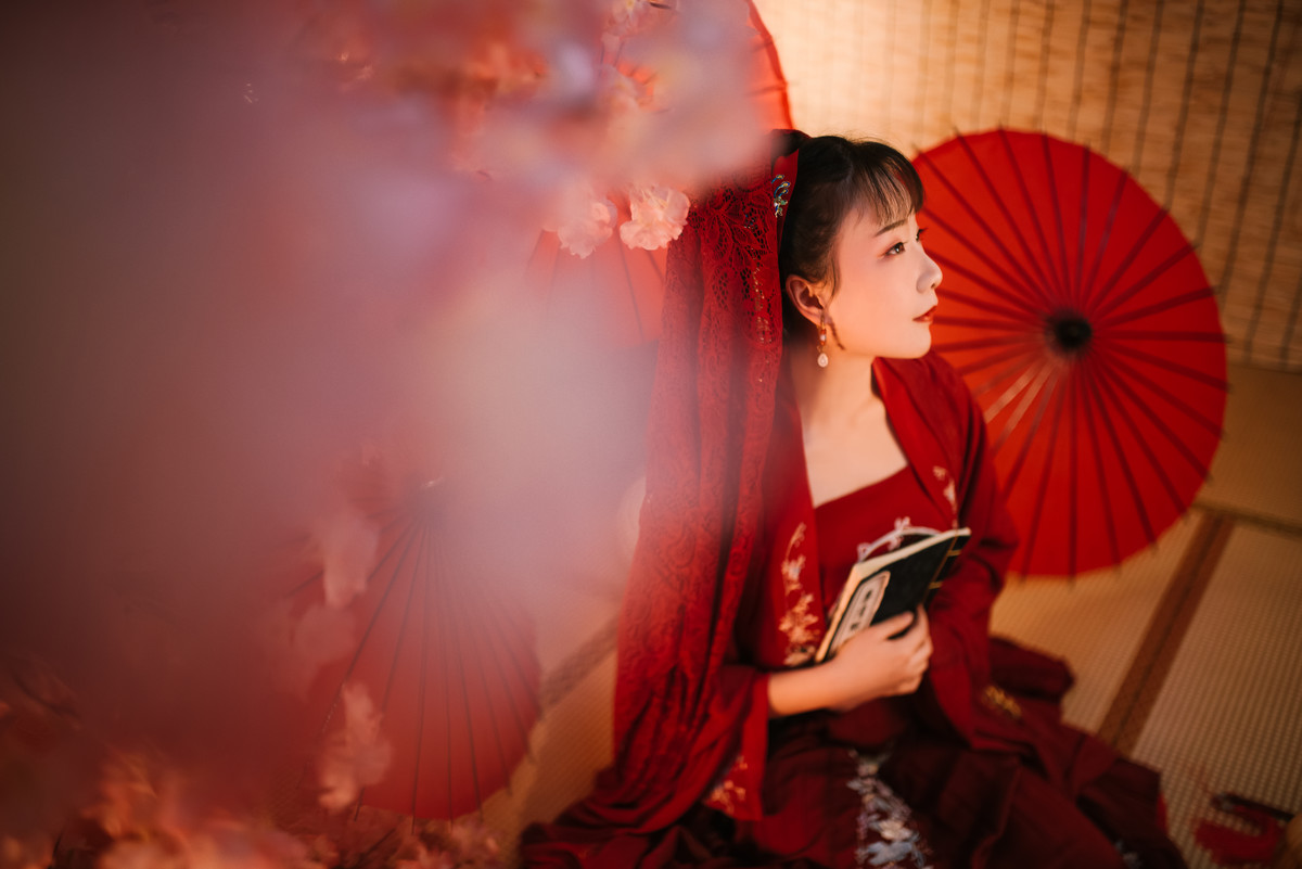 古风人像-梳妆时