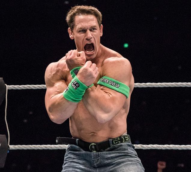 约翰塞纳的终结技已经是闪电拳头了?为何会用来自中国的这一招?