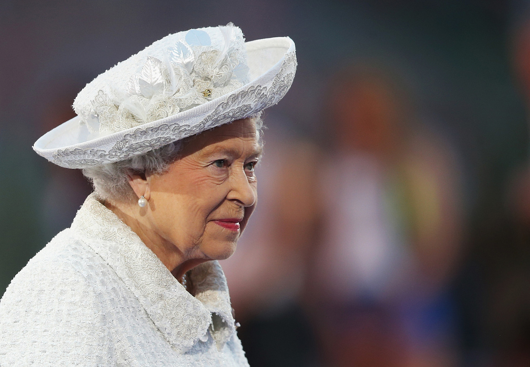 2014年7月23日,英国女王伊丽莎白二世在苏格兰格拉斯哥凯尔特公园举行