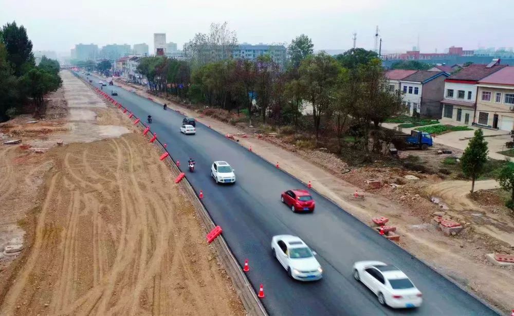 刚刚,348国道当阳市改扩建工程最新进展公布