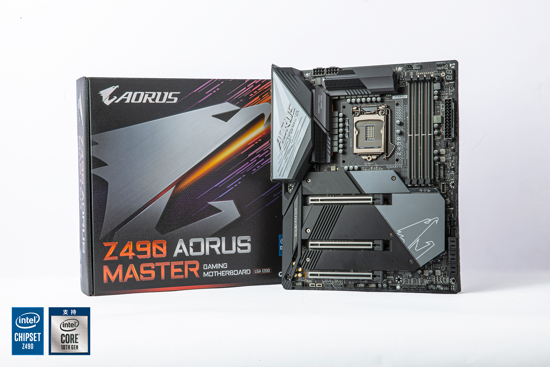 14相数字供电超频更神勇 技嘉z490 aorus master主板欣赏