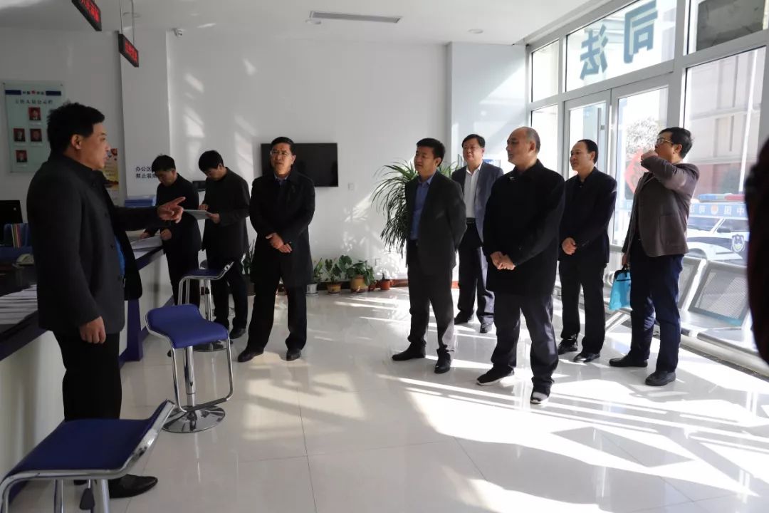 市司法局局长赵久成一行来莒县调研司法行政和服务包联企业工作