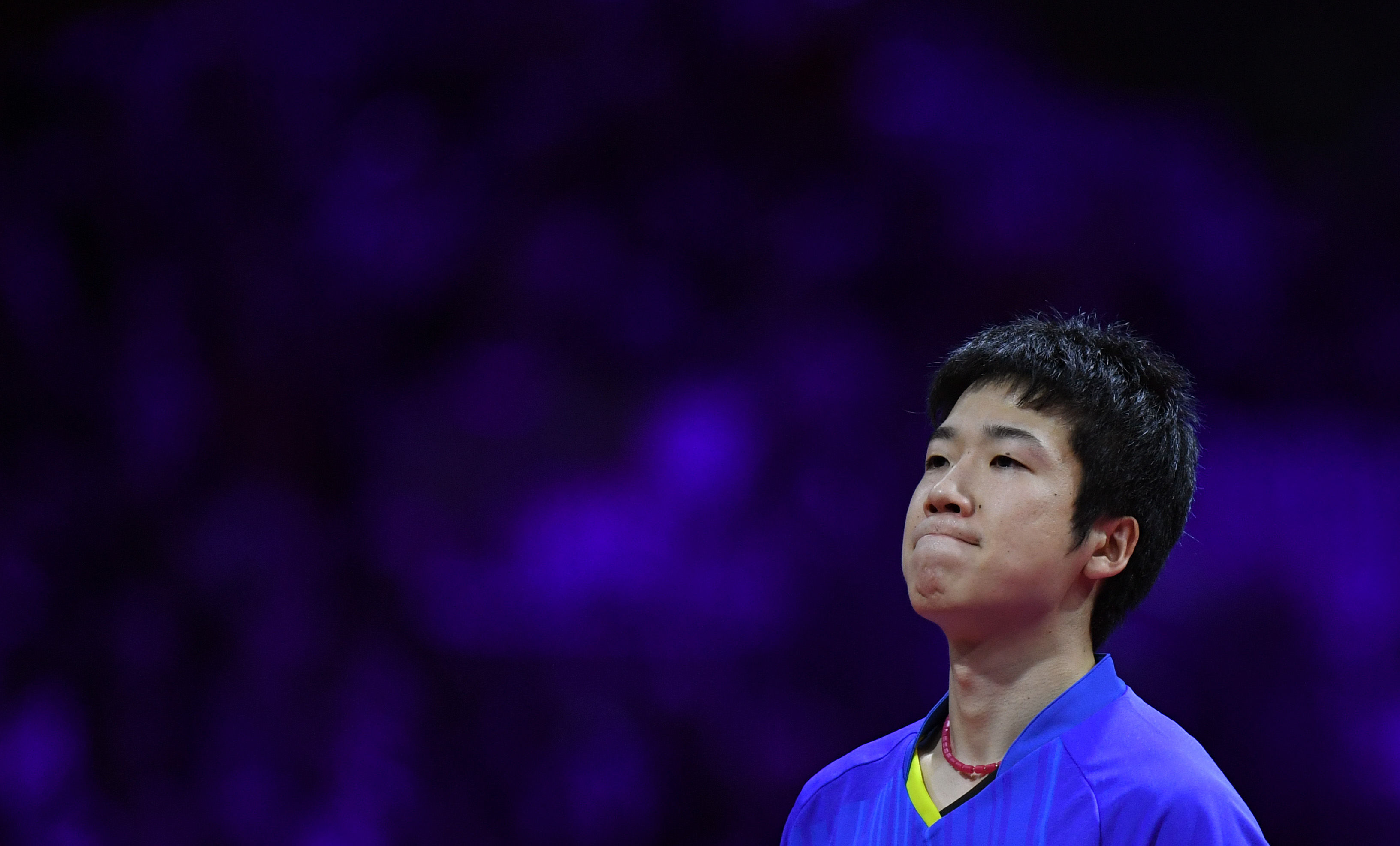 布达佩斯,2019年4月24日    (体育)(6)乒乓球——世锦赛:水谷隼无缘