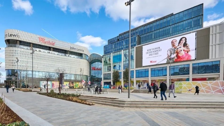 英国westfield购物中心,逆势而上的商业标杆