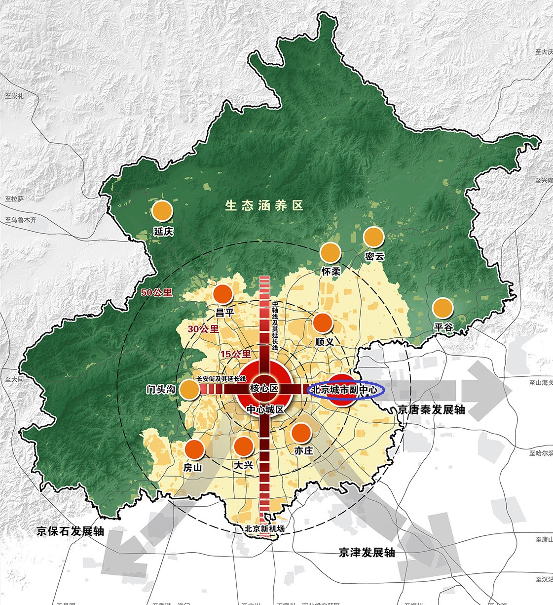 解讀北京市通州區常住人口增加到180萬:郊區獨大的格局已經形成