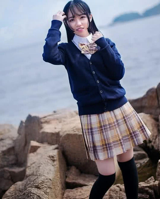 高中生小女生日常看海,静态唯美锦集,最后一张赶快收藏起来