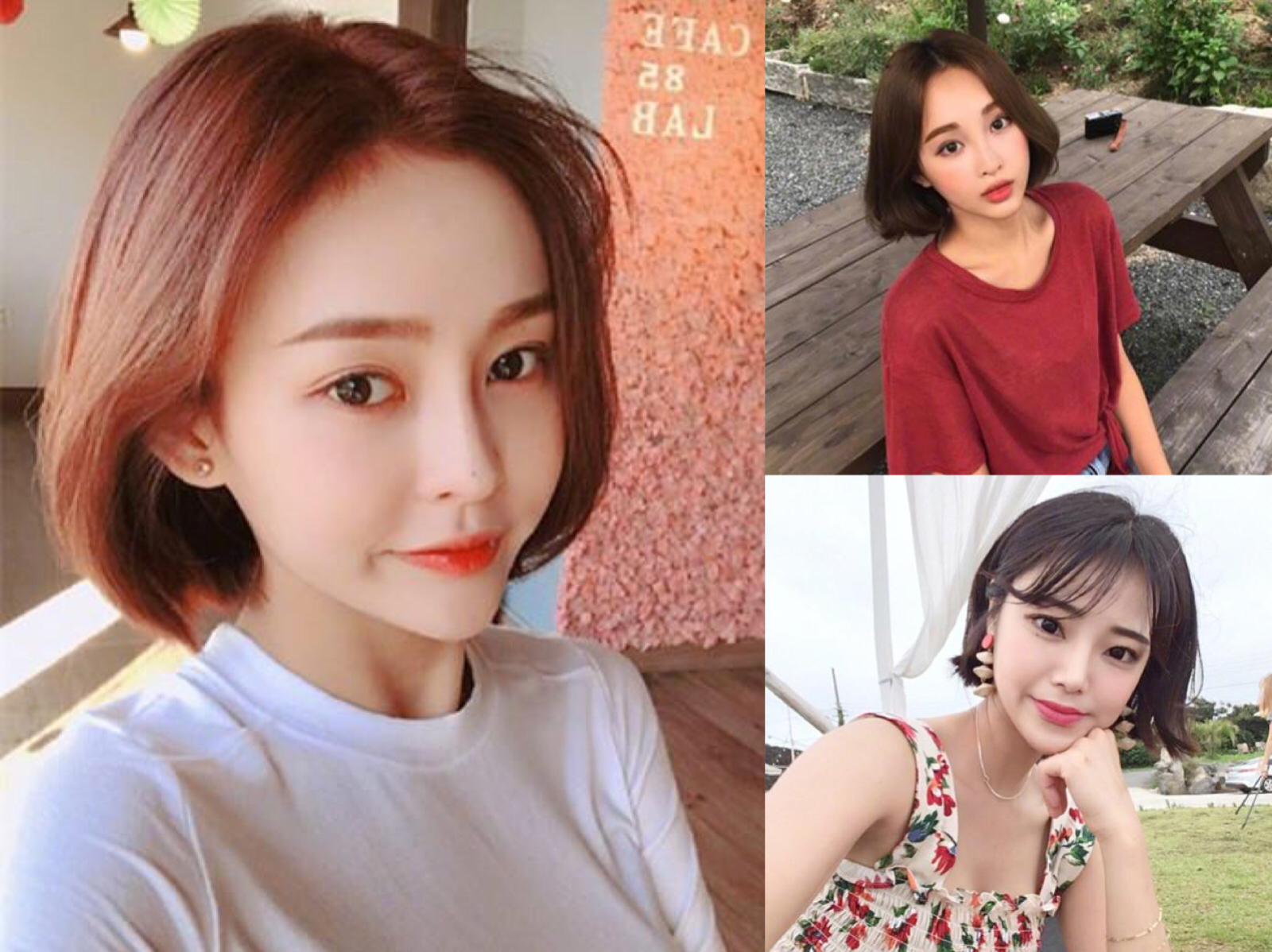 2018年最流行圆脸短发发型,首选这4款,换上显脸小更美!