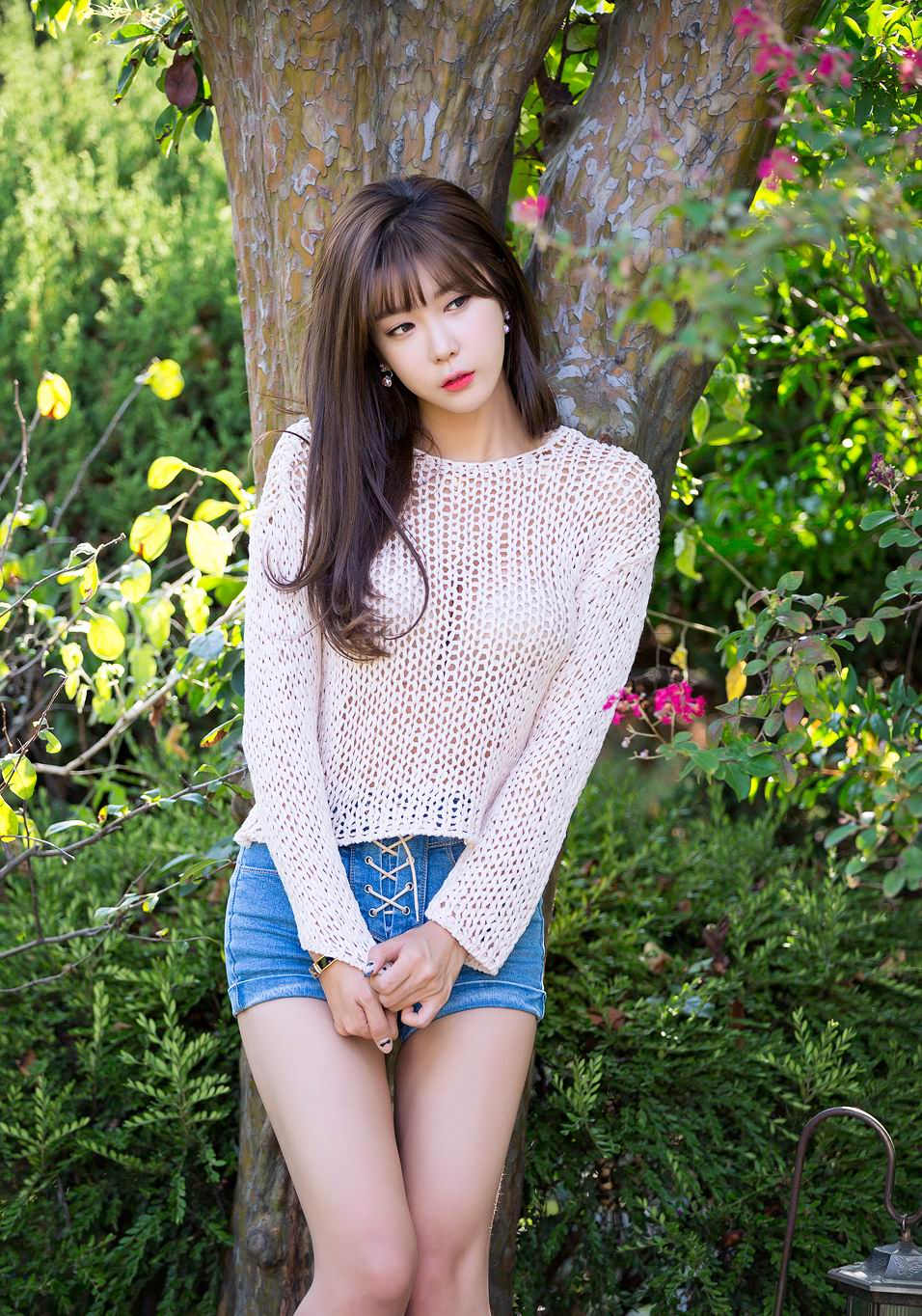 韩国超美的模特许允美,这样的造型,这样的风景你喜欢吗