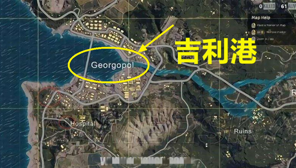 刺激战场:为什么大家都喜欢跳g港?其实最初只是因为一个名字