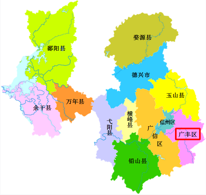 江西省上饶市广丰区在百强区排名第83位:中部非省会的强劲市辖区