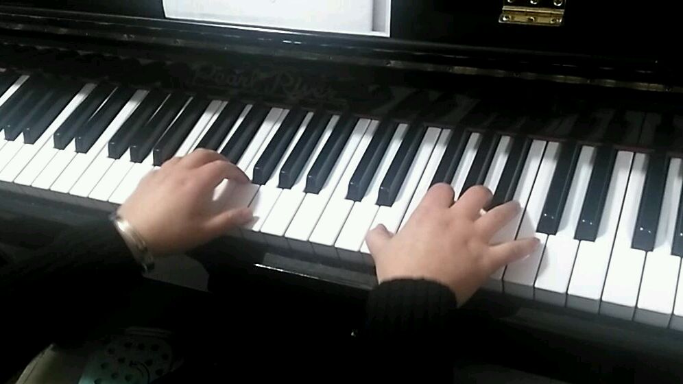 吉他指弹入门必练曲目:《雪绒花》单音版,简单